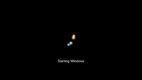 Windows 7 Boot up Animation