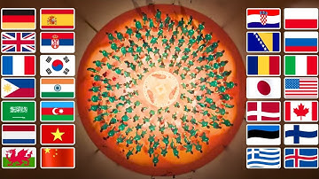 Mingle Game song in 20 different languages (new)