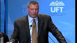 Bill de Blasio: Full Day Pre-K