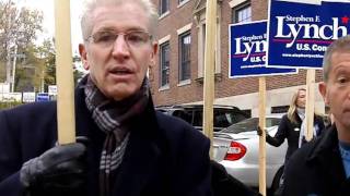 Supporters Of Nick Collins In South Boston