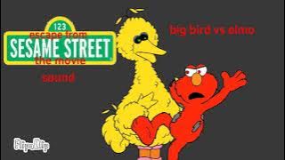 escape from Sesame Street the movie big bird vs Elmo sound