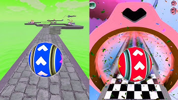 🧿⚔️⛔Rolling Ball Sky Adventure Vs Reversed Gameplay SpeedRun Walk-through Level 97