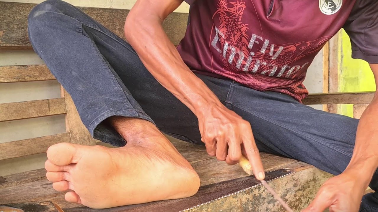 Village Bamboo Processing Technique 