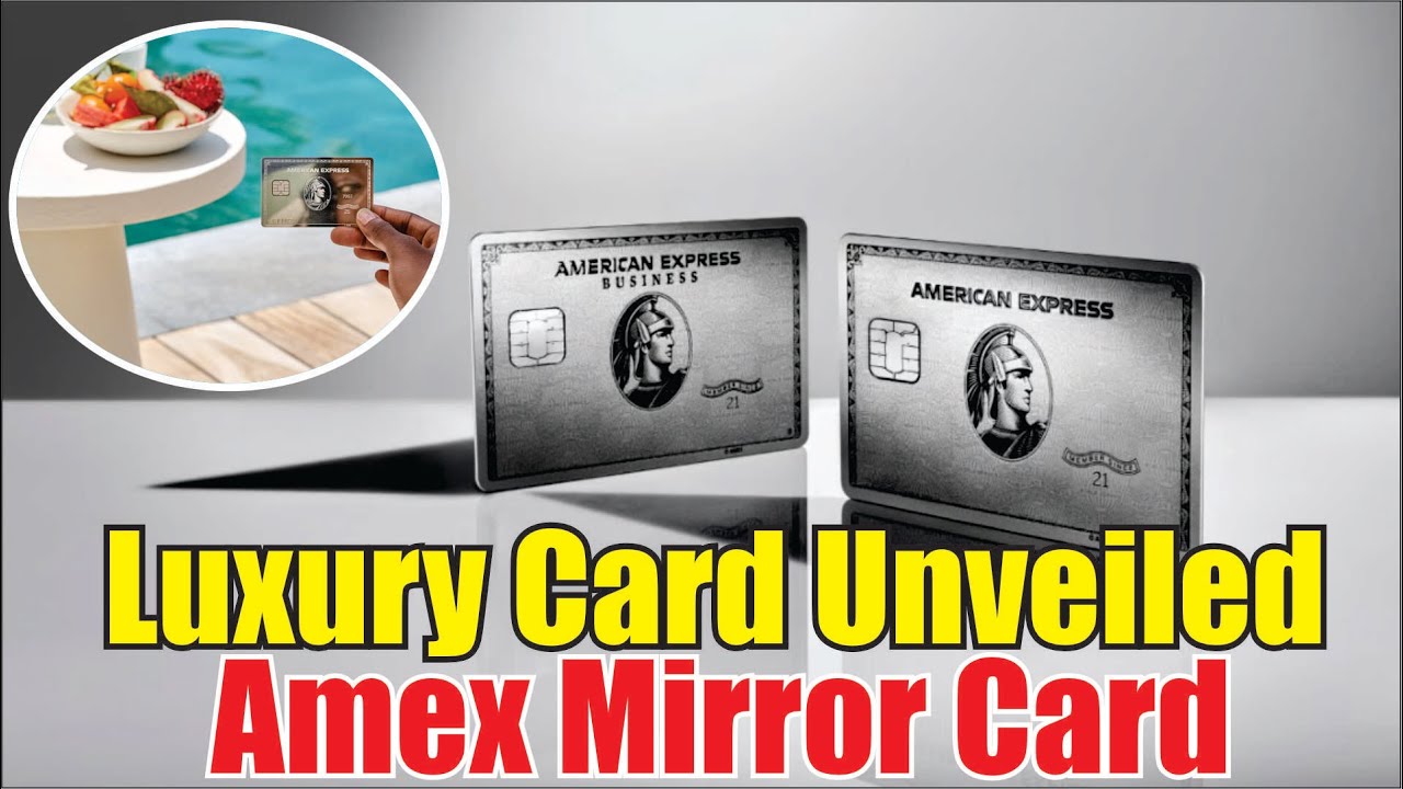 Amex Launches Platinum Mirror Card Limited Edition Design Blends Luxury, Tech, and Lifestyle