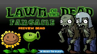 Lawn of the Dead (Plants vs. Zombies Fangame) V1.8 Preview Demo screenshot 4