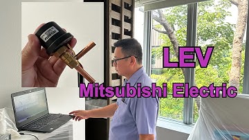 How to rectify Mitsubishi VRF Air-conditioner LEV | Linear Expansion Valve