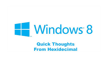 Windows 8 w/ Classic Shell Quick Thoughts