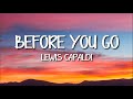 Lewis Capaldi - Before You Go (Video Lyrics)