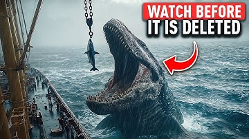 Cargo Ship Crew Filmed a Massive Unknown Sea Creature Rising Near Deck — Experts Can’t Explain It