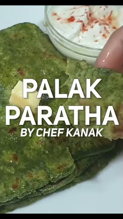 Palak Paratha Recipe Coming Soon #shorts #kanakskitchen