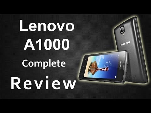 Lenovo A1000 Unboxing and Review - Cheapest 1 GB Branded Android Phone