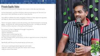 Chap. 19 Lets practice E-learning script together