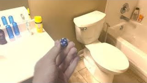 When you roll a nat 1 on a bathroom check