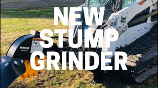 New Stump Grinder for the Skid Steer