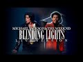 Blinding lights live version  michael jackson  the weeknd ai