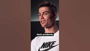 Nike signed Cristiano Ronaldo for life for this