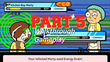 Pocket Mortys PART 5 Walkthrough Gameplay - Android/iOS