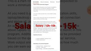 Part time jobs in Tamil 2022 #shorts