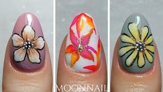 Best Flower Nail Art Tutorial Compilation/New Easy Spring Nail Art Ideas 2024