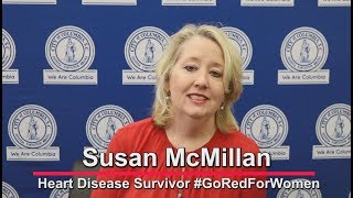 To register for free, please visit
https://goredcolumbia2020.eventbrite.com . susan mcmillan shares her
story about how she surviving having heart disease an...