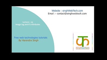 Lecture (05) - IMG tag and it