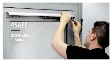 Tutorial 4SAFE SW - Safety sensor for swing doors (tuto)