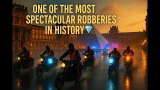 💎 The 2025 Louvre Heist – How Four Men Stole France’s Royal Jewels!