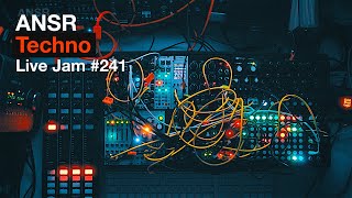 ANSR - Techno Live Jam - 241 with Eurorack Modular Synth