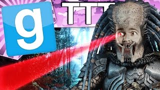 I AM THE PREDATOR - Gmod TTT (Garry's Mod Funny Moments)