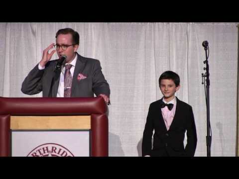 Northridge Prep's first ever student MC: Charlie Fox