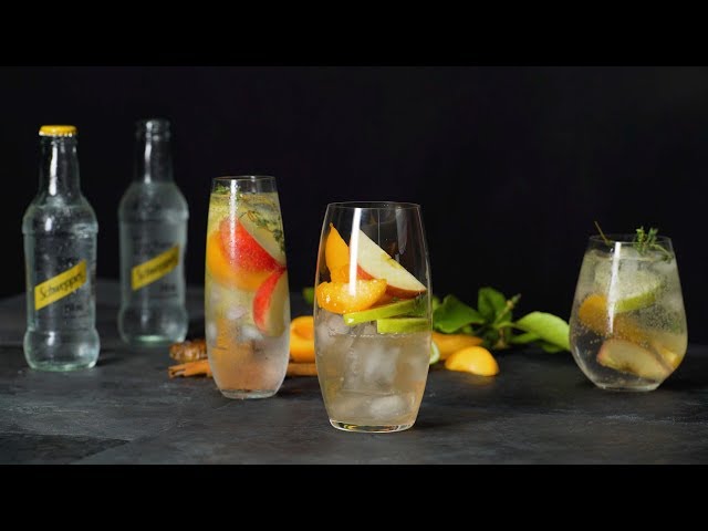 Honey and Cinnamon Infused Gin Punch