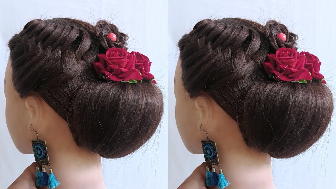New Latest Bun Hairstyle - Easy Simple Hairstyle | Trending Hairstyle For Girls | Unique Bun