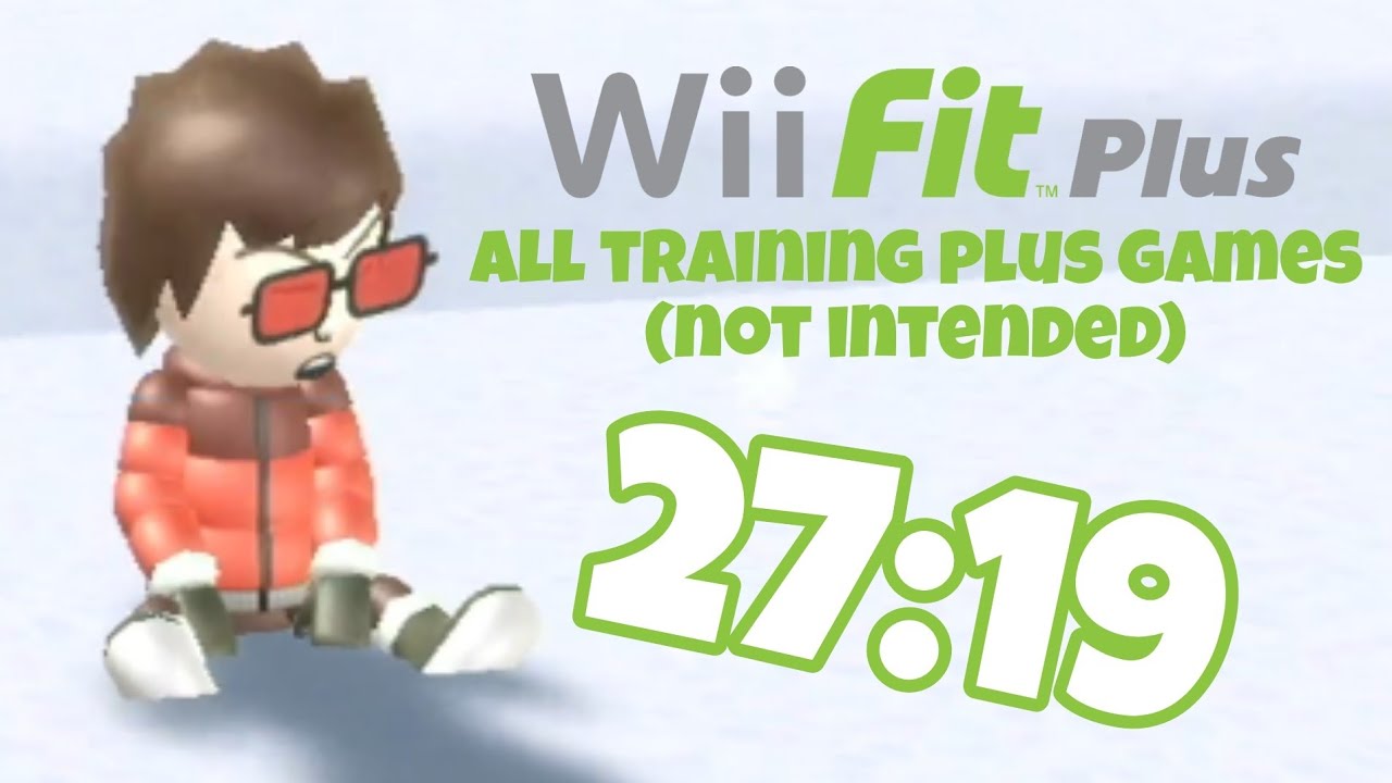 Wii Fit Plus -- All Training Plus Games (Not Intended) in 27:19