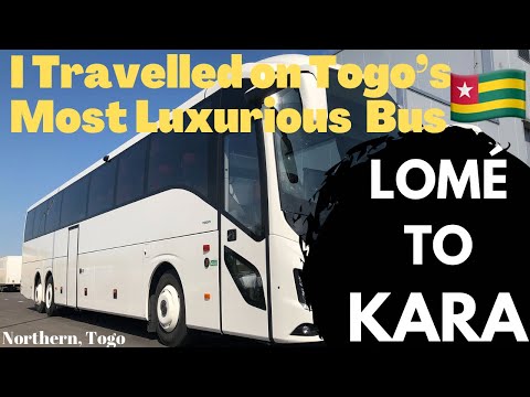 Travel Vlog🇹🇬Lomé to Kara | Most luxurious Bus in Togo 🇹🇬