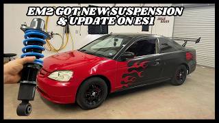 New Coilovers On The Em2 & $700 ES1 Update