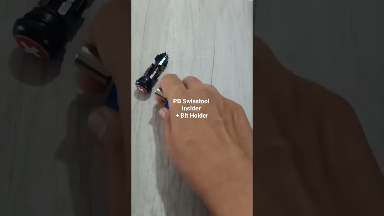 Mighty magnet on PB Swisstool Insider + bit holder