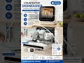 Portable Countertop Dishwasher with High-Temperature Drying & Sterilization | Mini Dishwasher