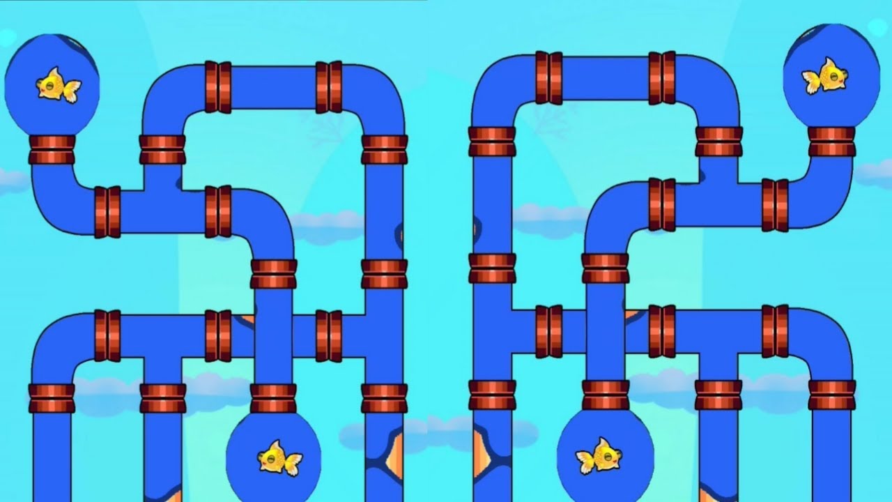 Save the fish game pull the pin game Fisdom Minigame minecraft