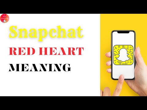 What Does Red Heart Mean On Snapchat