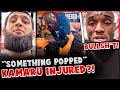 CONCERNS RISE Kamaru Usman may be INJURED after NEW FOOTAGE EMERGES + Kamaru RESPONDS!