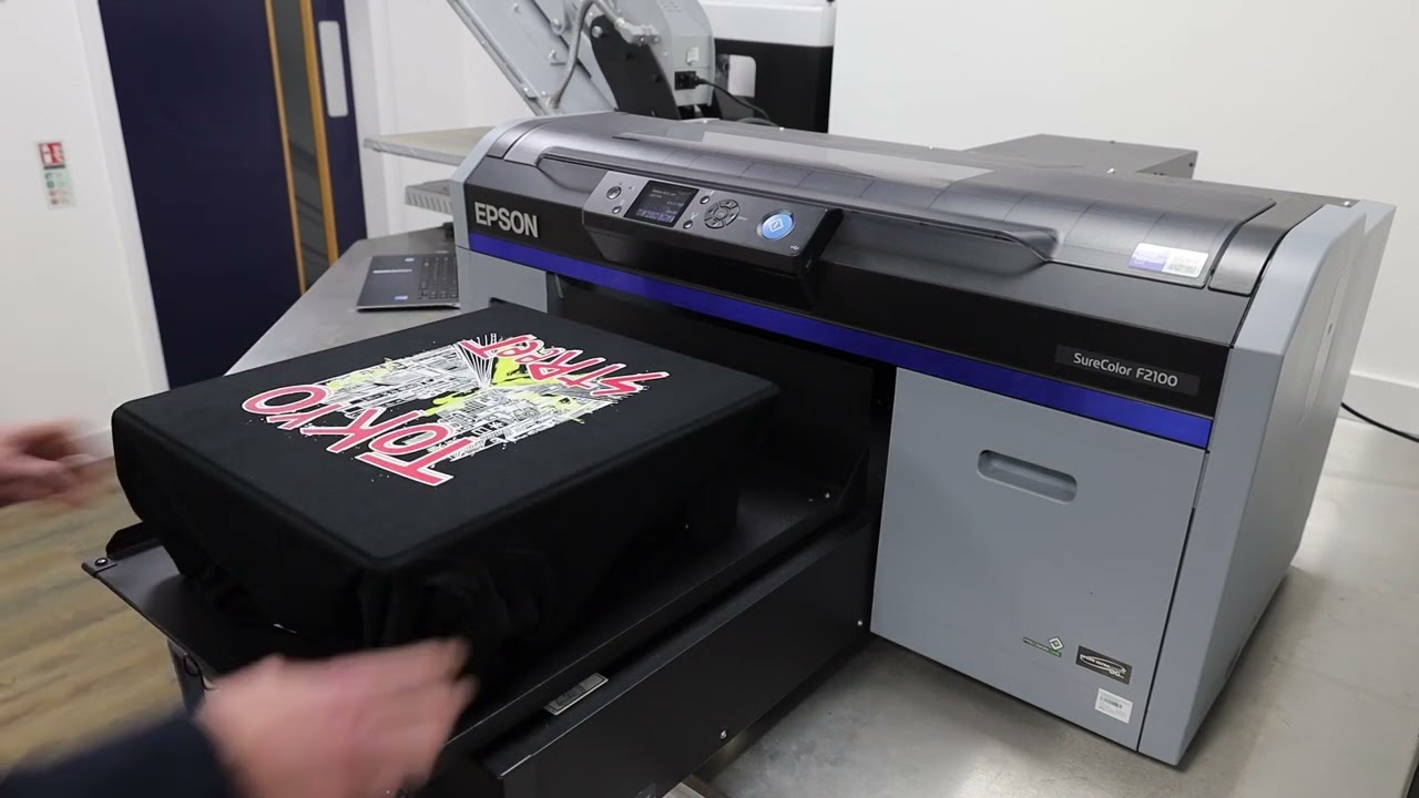 How To Print DTF On The Epson F2100