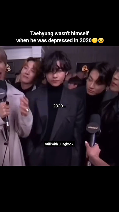 Taehyung wasn't himself when he was depressed in 2020😔💜🙏 #btsarmy #bts #jk #taehyung #short #