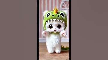Thumbnail of Nhảy cùng chú mèo dễ thương - Dance with cute cat #shorts
