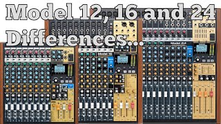 Model 12,16,24 Differences