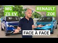 Renault ZOE vs. MG ZS EV : l'Empire (du milieu) contre attaque !