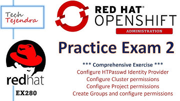 OpenShift Administration RedHat Ex280 Prectice Exam - Configure HTPasswd Cluster Groups permissions