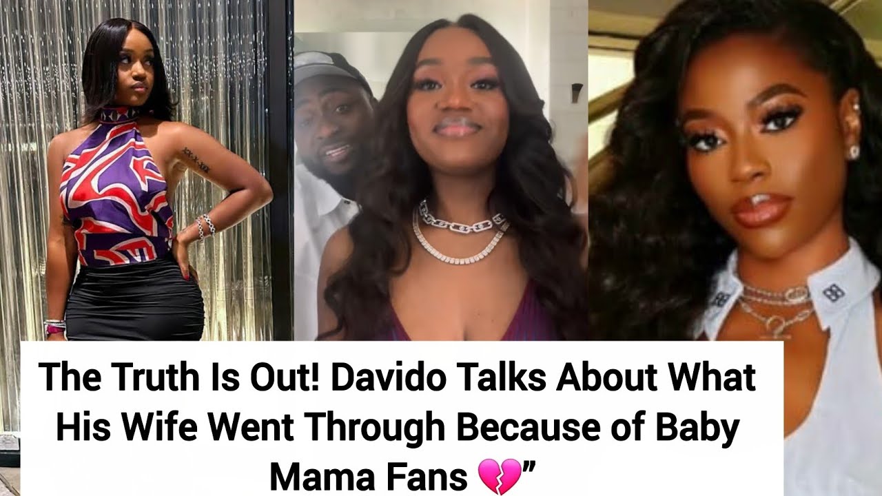 Davido Opens Up About the Emotional Trauma His Wife Faced From Baby Mama Fans 💔” #trending 
