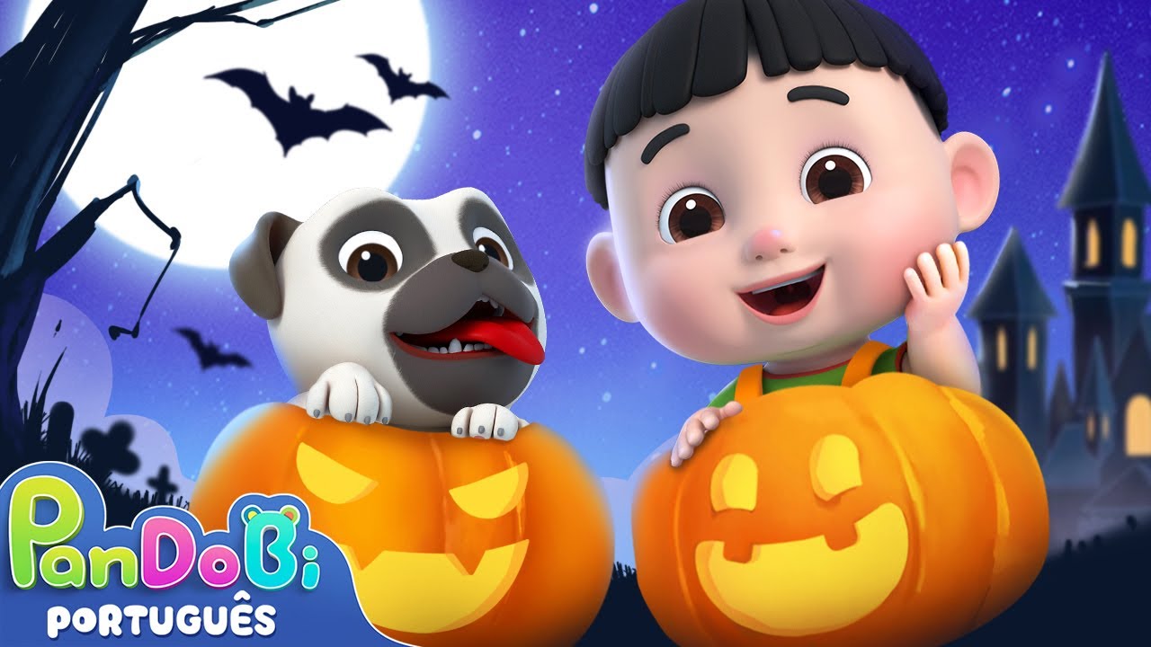 Fantasia de Halloween, Vamos Lá! 🎃 - Super Pandobi em Português