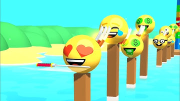 Flying Cut Game! Satisfying and Relaxing ASMR Slicing Video