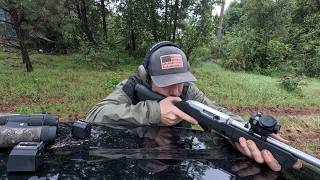 How to sight in a red dot on the Ruger 10/22 takedown
